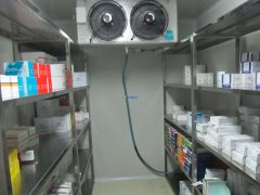 300立方米2-8℃醫藥試劑冷庫安裝，醫藥冷庫建設